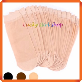 Tất Giấy Nữ/ Tất Da Nữ Đi Giày Dép Phong Cách Hàn Quốc Siêu Dai Siêu Bền - Lucky Girl shop NHA TRANG