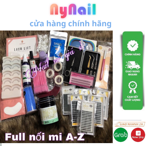 [ Hàng Chính Hãng ] combo đồ dụng cụ nối mi đầy đủ