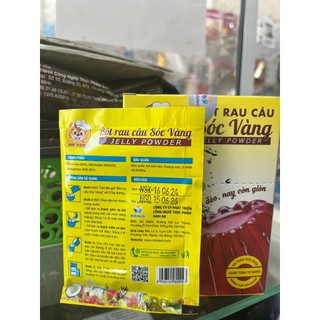Bột thạch rau câu sóc vàng 12g