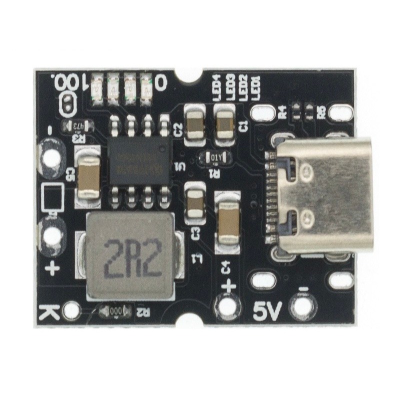 Mô đun sạc pin lithium cổng USB Type C cổng ra 5V 2A