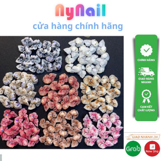 Hoa bột nail trang trí móng giá rẻ siêu đẹp HOA XOAY ĐÁ