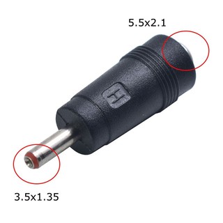 Jack chuyển đổi chân 5.5*2.1mm sang 5.5*2.5mm. BN.