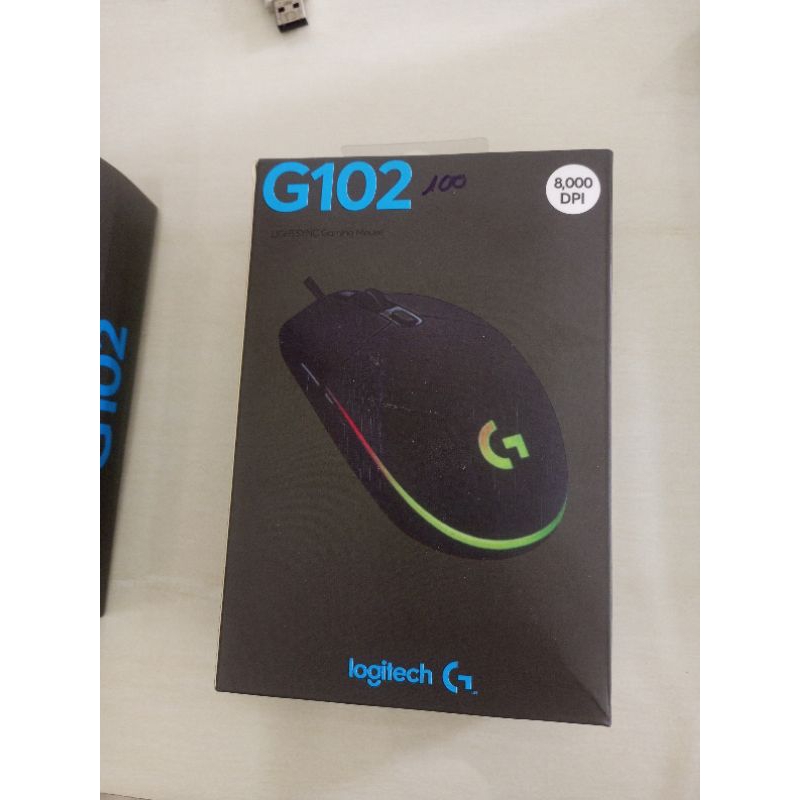 Mouse có dây LOGITECH G102 Gaming Black Led RGB Công ty
