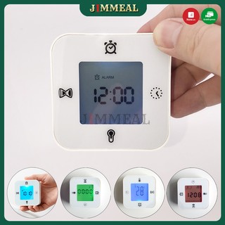 Đồng hồ báo thức điện tử để bàn 4in1 ikea klockis đồng hồ, báo thức, bấm giây, nhiệt kế
