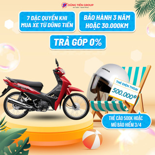 Xe máy honda wave alpha - phiên bản tiêu chuẩn 2024