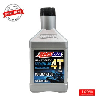 Nhớt Amsoil 10W40 4T Performance dành cho xe số, tay côn