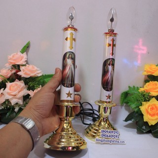 Đèn Cầy Điện Công Giáo (ĐẠI) (NCDS-0079)