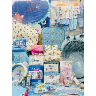Trọn Bộ Gói Đồ Dùng Sơ Sinh Mẹ Và Bé Đầy Đủ Phụ Kiện Bé Sơ Sinh Trai Gái Mùa Hè Thu