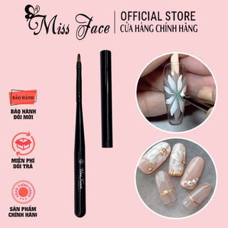 Cọ hoa cúc - Cọ vẽ hoa đầu dẹt, co vẽ hoa chuyên nghiệp, đầu cọ thon mềm vẽ mướt nhẹ dễ dùng