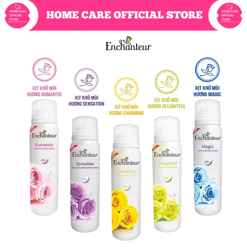 Xịt khử mùi Enchanteur 150ml