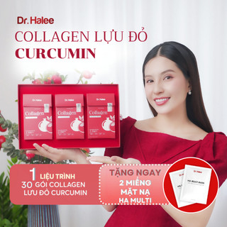 Nước Uống Collagen Lựu Đỏ Curcumin Dr Halee 15ml