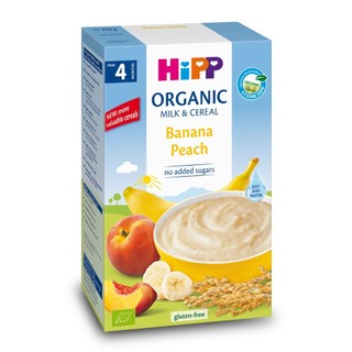 Bột ăn dặm HiPP - Gạo sữa lúa mạch, hoa quả 250g cho bé (từ 6 tháng)
