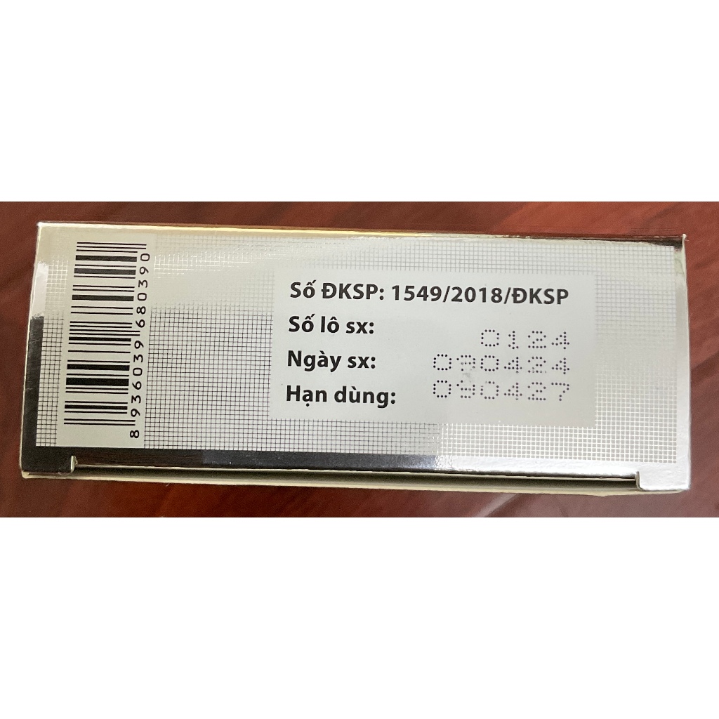 Tottri Traphaco - loại tuýp gel và hộp vỉ 30 viên