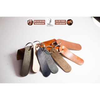 Móc balo, chìa khoá RAM da bò thật handmade