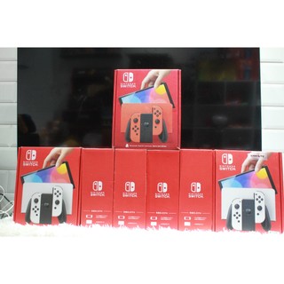 Nintendo Switch Oled Fullbox LIKE NEW - Hắc ám