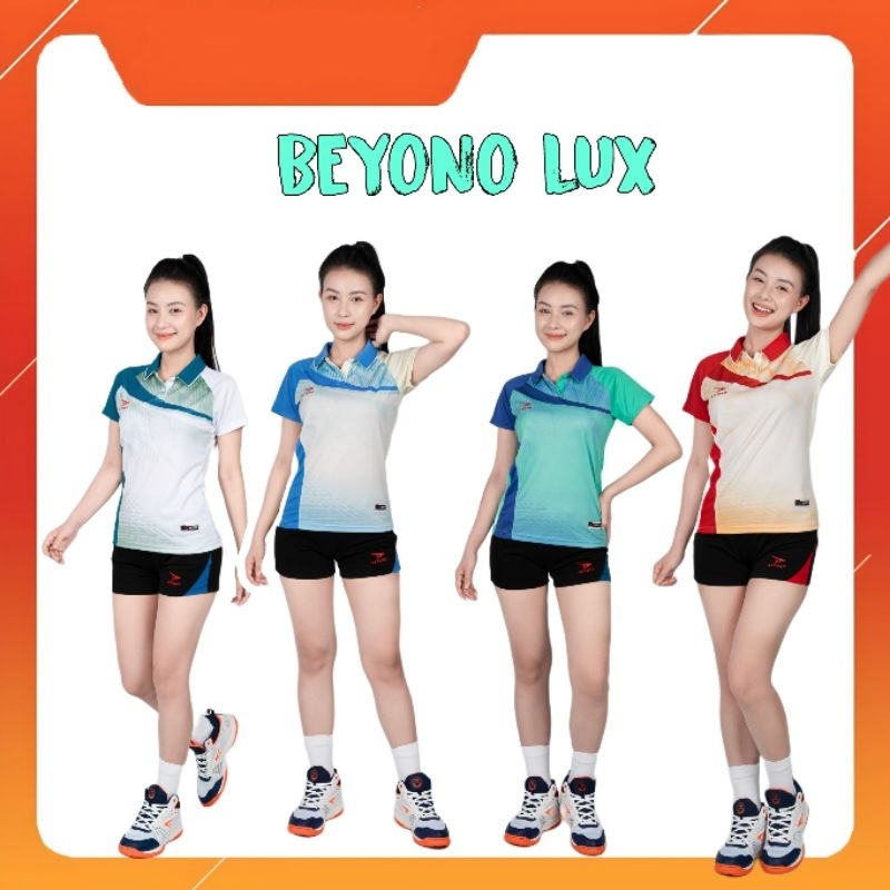 Bộ Quần Áo Bóng Chuyền Nữ Beyono Lux , áo bóng chuyền đẹp