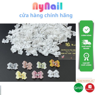 Hoa bột nail” sét 10 bông nữa đính trai “