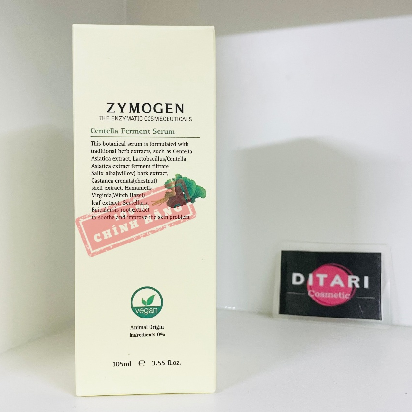 [Hàng cty] Serum Rau Má Zymogen Centella Ferment Serum Phục Hồi Da, Giảm Đỏ Cho Da Nhạy Cảm Tổn Thươ
