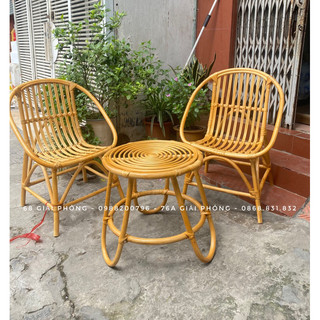 Ghế Mây thư giãn Cao Cấp, kiểu dáng gọn nhẹ, đẹp không tì vết, phù hợp làm quán Cafe, ban công Khách sạn, Homestay
