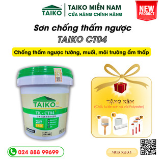 Keo sơn chống thấm taiko ct4 - chống thấm ngược, môi trường ẩm. hố thang máy, bể phốt, bể âm