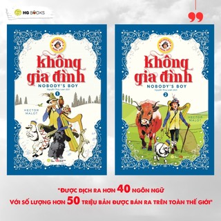 Sách không gia đình, song ngữ anh- việt