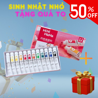 Set Bột Acrylic Cọ Bản Vẽ Móng 12 Màu Nail sắc nét chuẩn màu Chính HãngCHANH NAIL