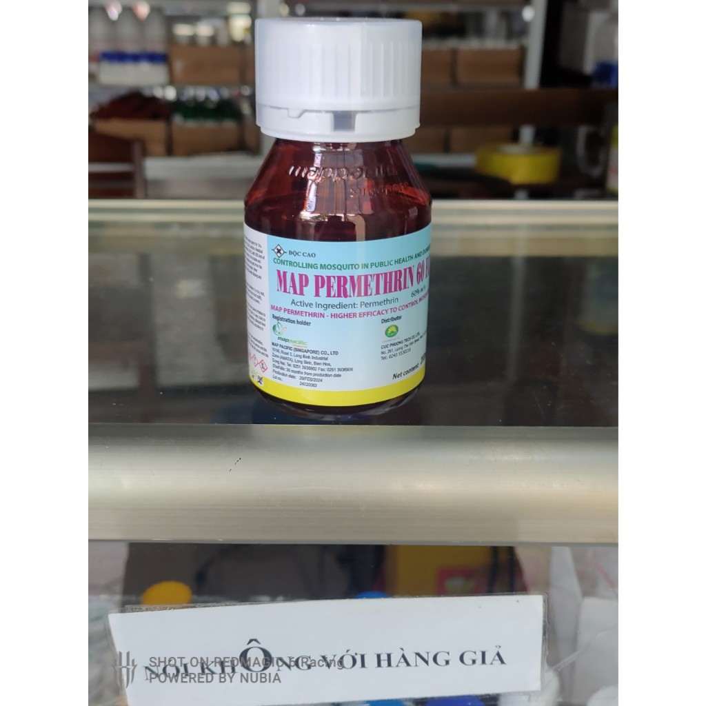 Thuốc diệt muỗi permethrin 60ec (200ml) Nhập khẩu Úc