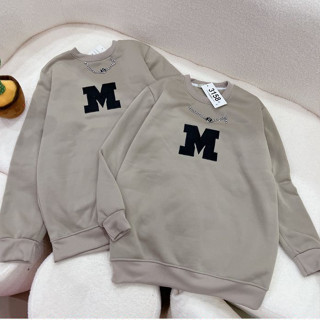 Áo nỉ hoodie nam nữ unisex form rộng, áo sweater ulzzang mặc cặp đôi dáng rộng chữ m dễ thương