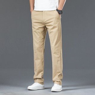 Quần dài kaki nam lưng thun co giãn form slimfit 5 màu