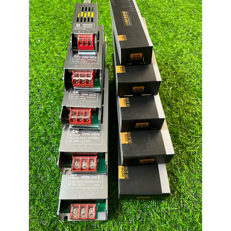 Nguồn 24V - 60W/100W/200W/300W/400W, Nguồn hiệu suất cao cho led dây 24V