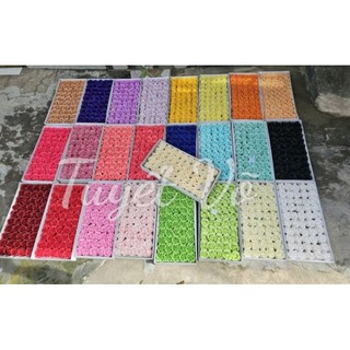Hoa sáp thơm hộp 50 bông đủ màu sắc hàng đẹp