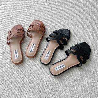 [JOIEHOME] Dép da vân xuất dư Steve Madden