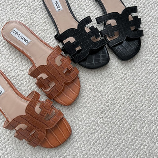 [JOIEHOME] Dép da vân xuất dư Steve Madden
