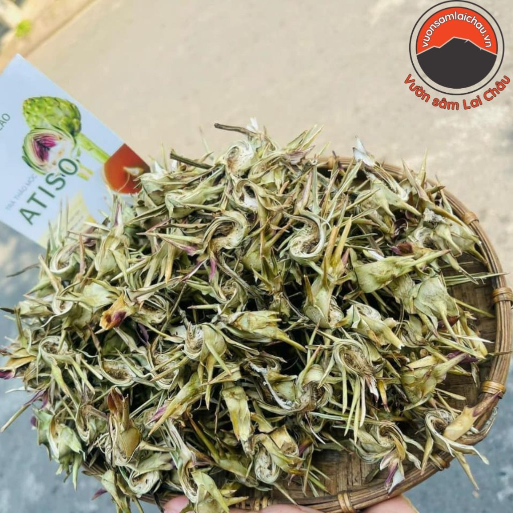 Hoa atiso xanh SAPA sấy khô loại 1 thượng hạng, bông actiso Đà Lạt giúp tăng cường chức năng gan, đà
