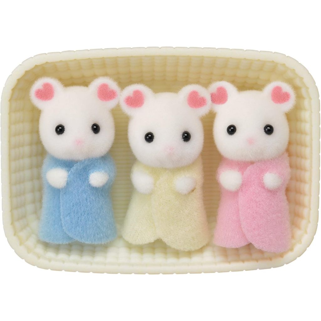 SYLVANIAN FAMILIES Búp bê gia đình Sylvanian EPOCH [Chuột Marshmallow Mitsugo-chan] Ne-108
