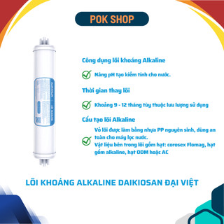 Lõi nâng cấp Alkaline nâng PH tạo khoáng - Cút nối nhanh - Đại Việt