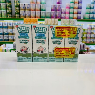 [4 THÙNG] Sữa KUN 100% sữa tươi hỗ trợ cao lớn đề kháng D3 K2 110ML