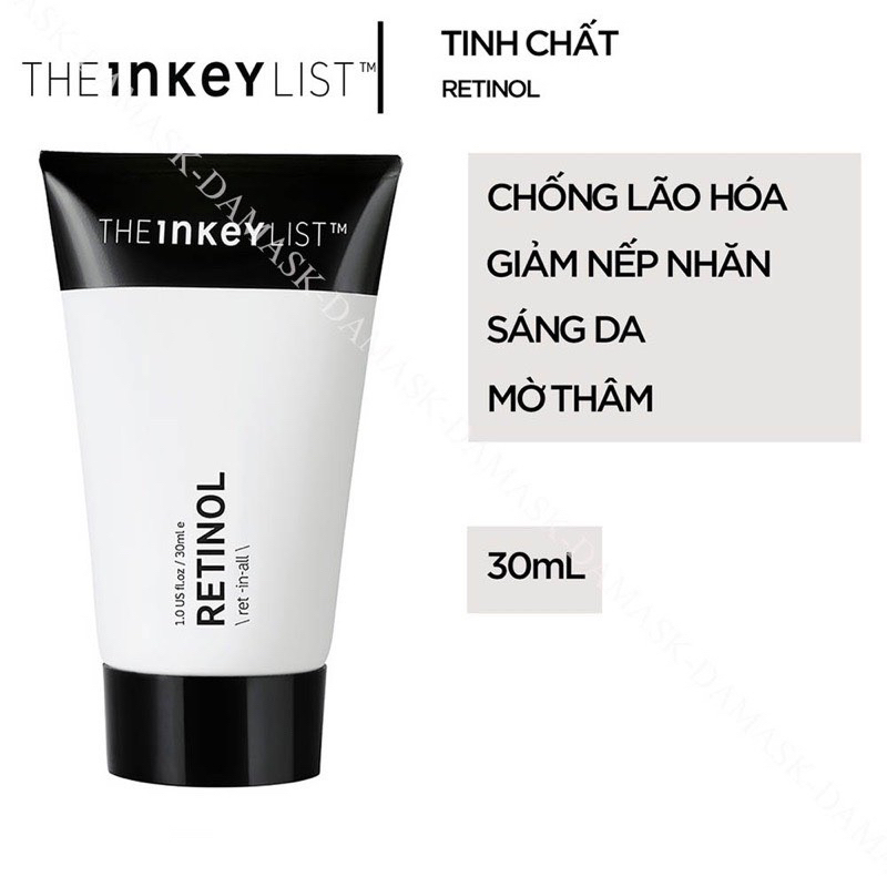 (𝗚𝗼̂́𝗰 𝟰𝟬𝟬𝗸) Tinh chất chống lão hóa The Inkey List Retinol Serum