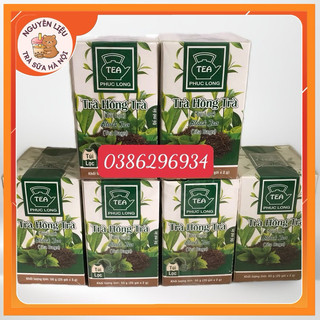 Hồng trà phúc long túi lọc 25g x 2g pha trà sữa phúc long chuẩn vị
