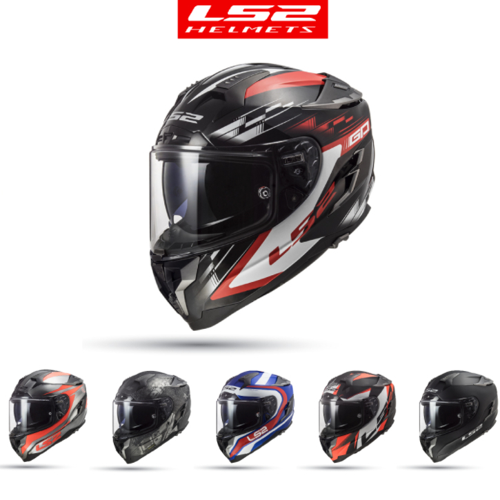 Mũ Bảo Hiểm Fullface Hai Kính LS2 FF327 Challenger Sợi Thủy Tinh - LS2 Helmet 327