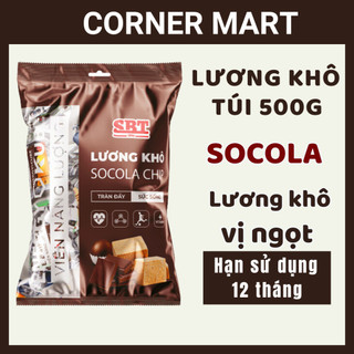 Lương khô vị socola chip gói 500g lương khô mini lương khô dinh dưỡng bữa ăn dinh dưỡng
