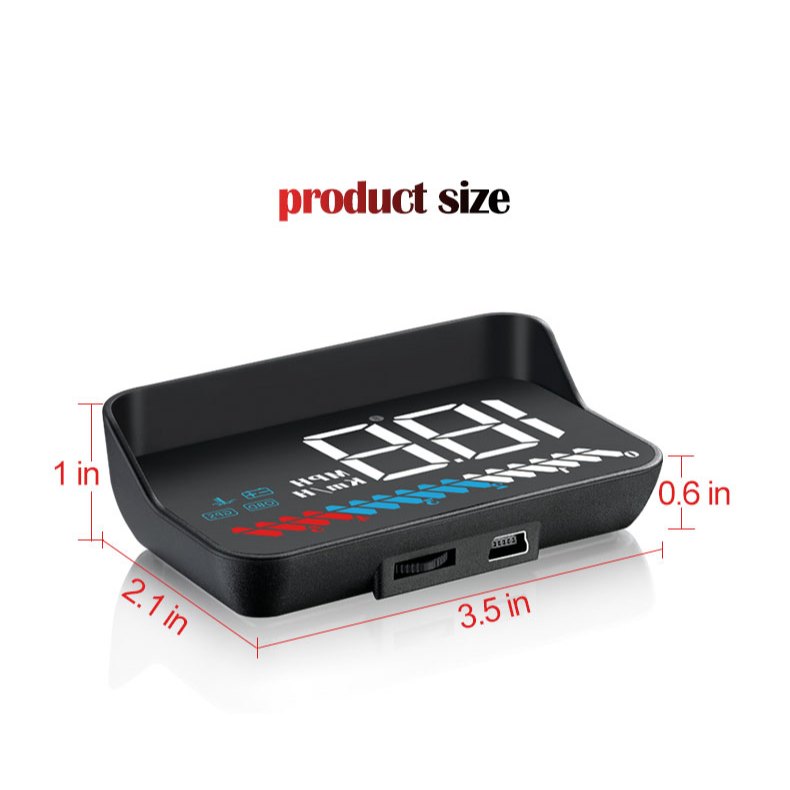 BỘ HUD M7 MÀN HÌNH HIỂN THỊ TỐC ĐỘ LÊN KÍNH LÁI