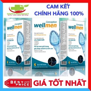  Bổ Tinh Trùng Wellmen Conception E&S vietnam - Tăng chất lượng tinh trùng, cải thiện sức khỏe nam giới