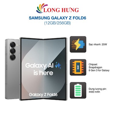 Điện thoại Samsung Galaxy Z Fold6 (12GB/256GB) - Hàng chính hãng