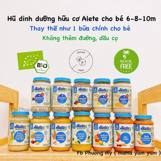 𝗛𝗮̀𝗻𝗴 𝗮𝗶𝗿 𝐌𝐚̂̃𝐮 𝐦𝐨̛́𝐢 Date 2,8,12/2025 Hũ dinh dưỡng hữu cơ ALETE vị ngọt,mặn cho bé 6 tháng của Đức