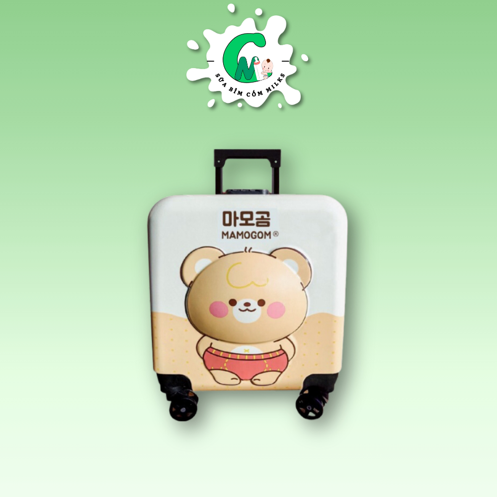 Vali gấu siêu xinh Mamogom size 18 inch cho bé