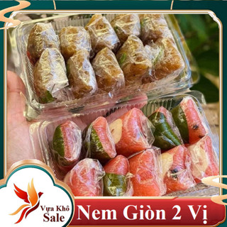 COMBO Nem Chua 2 Vị Giòn Ngon Chua Nhẹ Thơm Mới Đặc Sản Lai Vung