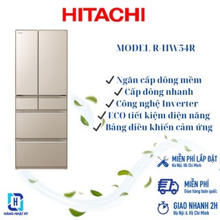 Tủ lạnh hitachi r-hw54r dung tích 540 lít