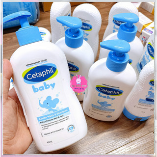 Sữa tắm gội Cetaphil cho bé - Cetaphil Baby Wash & Shampoo with Organic Calendula 400ml