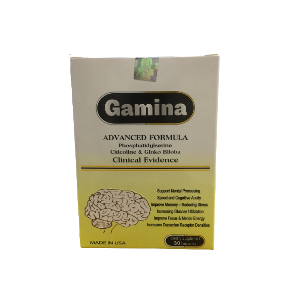 Gamina - Hỗ trợ cải thiện trí nhớ, giảm căng thẳng não bộ